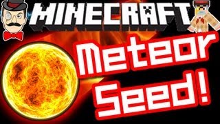 Minecraft METEOR STRIKE Seed [upl. by Ahsemrac]