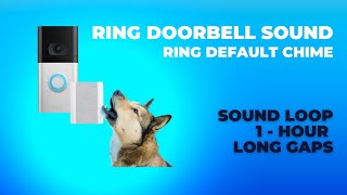 Ring Doorbell Default Chime Sound  Long Gaps  1 Hour [upl. by Karas]