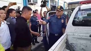 NCRPO chief Guillermo Eleazar confronts two police officers from QCPD Novaliches Police Station [upl. by Latricia509]