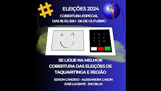 COBERTURA DAS ELEIÇÕES DE TAQUARITINGA  SP DE 2024 [upl. by Landa863]