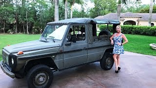 1991 MercedesBenz Puch GE230 Gclass for sale Autohaus of Naples Swiss Army Vehicle 2392482000 [upl. by Adnauq]