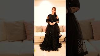 Dananeer Mobeen Latest Dress Design 🖤 dananeer fashion trending song bollywood dress drama [upl. by Turpin]