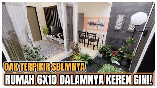 Rumah 6x10 sih banyak yg bisa buat tapi yang 1 ini beda dari yg lain [upl. by Adelbert]