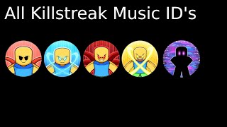 All Killstreak IDs For Slap Battles Roblox [upl. by Ring429]