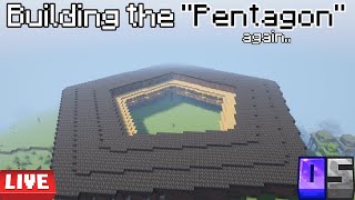 Building The quotPentagonquot AGAIN  Obscure SMP [upl. by Selrahcnhoj]