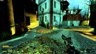 HalfLife 2  Ravenholm  Gameplay  R6850 HD [upl. by Aonian]