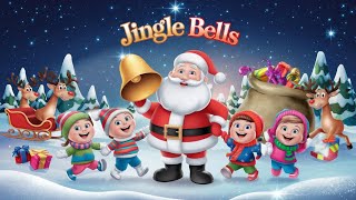 Jingle Bells  Christmas Rhymes For Children  Holiday rhymes [upl. by Olney53]