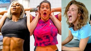 Women of the WWE get DEEP Back Crackin ASMR [upl. by Kilbride]