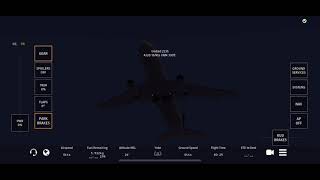 Night time Plane spotting at San Diego Airport in infinite flight [upl. by Coltson]