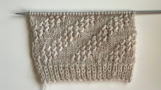 Knitting stitch pattern 23 [upl. by Eimma53]