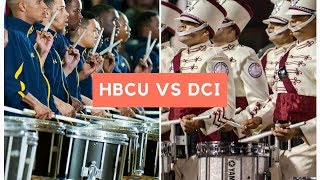 Which Is Better HBCU or Drum Corps Drumlines The SHOCKING Truth Revealed Drum Lesson [upl. by Sallie]