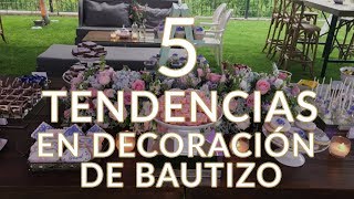 Decoración de Bautizos  Luca Gobbi [upl. by Aderf547]