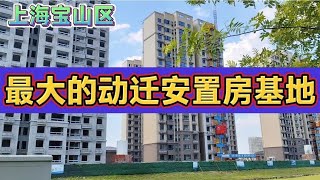 上海宝山区最大的动迁安置房基地，房子全部建设完成要10年以上街拍街景 [upl. by Leonid]