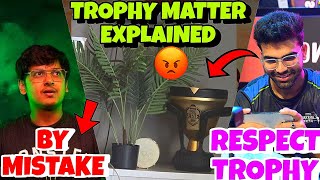 CARNIVAL GAMING Omega Vs MORTAL Trophy Matter Solved 🏆 Omega Angry On S8UL 😡 Mortal React 🔥SOULPANDA [upl. by Berstine]