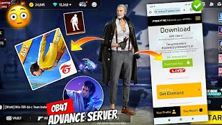 how to download amp open advance server  ob47 advance server free fire  advance server download link [upl. by Elva]