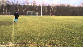 KEEPERtraining Komplexübung flacher Ball  Auswurf  Flanke [upl. by Rillings151]