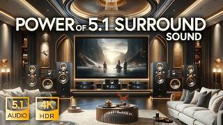 POWER of 51 Dolby Surround Sound 4K Test [upl. by Richman683]