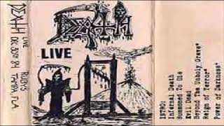 Death USA Death 1984  Infernal Live Live tape 5 Full Demo [upl. by Kirbie]