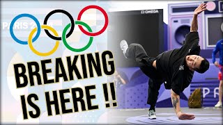 BREAKING IS AT THE OLYMPICS  COACH SAMBO [upl. by Cchaddie]