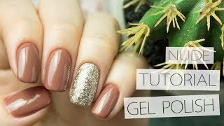 How to Apply Gel Polish on Natural Nails  Education for Beginner [upl. by Browning517]