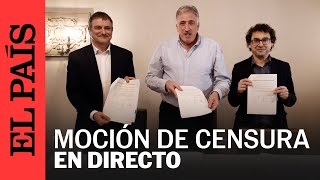 DIRECTO  Pamplona moción de censura de EH Bildu a la alcaldesa de UPN  EL PAÍS [upl. by Ludvig]