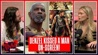 Denzel Washington Kissed A Man in Gladiator II  The TMZ Podcast [upl. by Julissa]