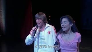 High School Musical 1  Breaking Free Lyrics HD [upl. by Aleafar]