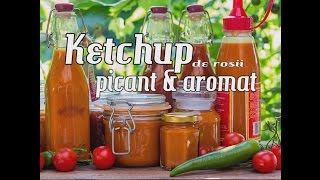 Reteta ketchup de rosii aromat si picant  Bucataria lui Radu [upl. by Zane]