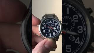 Citizen EcoDrive Chronograph how to use [upl. by Ecinnahs]