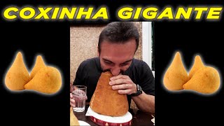 COXINHA GIGANTE DE 3KG SHORTS [upl. by Jule]