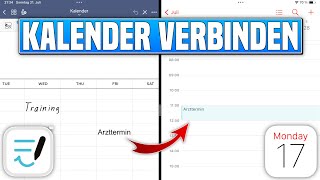 Goodnotes mit KALENDER VERBINDEN  Goodnotes Planner Deutsch [upl. by Eelana260]