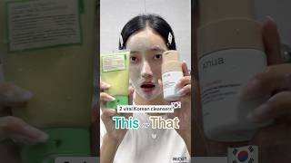 🔥Korean cleansers are CRAZY Fully and Anua cleansers are truly viral now anua fully kbeauty [upl. by Ahsilek]