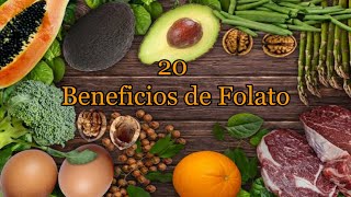 20 Beneficios de Folato [upl. by Thirza]