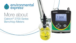 How the Oakton 2700 Series Benchtop pH Meters Work [upl. by Hairakcaz353]