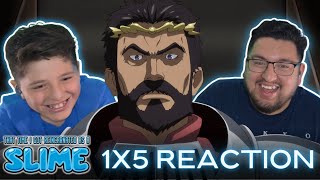 That Time I Got Reincarnated as a Slime 1x5 quotHero King Gazel Dwargoquot  REACTION [upl. by Quirk]