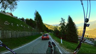 Faster than a car 🚗  FLARE Moustache at Kronplatz [upl. by Male553]