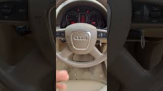 Car Audi a4 horn soundviralshorts shortvideo shortsviral shorts how cargarage hornsound [upl. by Nalliuq976]