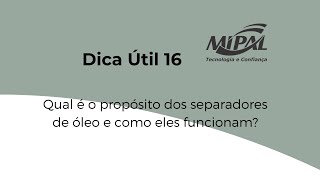 Consejos Tecnicos 16 ¿Cuál es el propósito de los separadores de aceite y cómo funcionan [upl. by Luba]