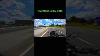 Overtake slow cars motorcycle bikelife r3 twowheeler [upl. by Rozanne]