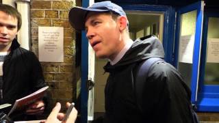 Lee Evans signing autographs [upl. by Ahset]