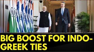 Greece India Relations  Greece India Heading Towards Doubling Bilateral Trade By 2030 PM Modi [upl. by Haseena]