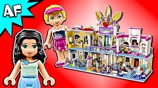 Lego Friends Heartlake SHOPPING MALL 41058 Speed Build [upl. by Akima]