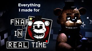 Everything I Made for FNAF in Real Time [upl. by Eberta268]