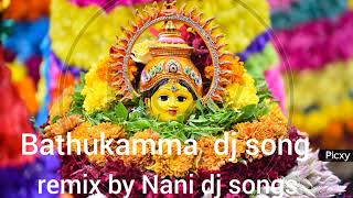 new bathukamma dj song in telugu song [upl. by Rimas]