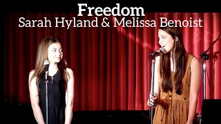 Sarah Hyland Modern Family and Melissa Benoist Supergirl Duet  quotFreedomquot  KerriganLowdermilk [upl. by Redfield649]