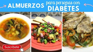 AlmuerzosComidas para personas con Diabetes  Cocina de Addy [upl. by Eemyaj988]