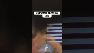 Asap rocky at rolling loud Thailand [upl. by Aisatsan]