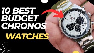 Top 10 Affordable Chronograph Watches of 2024 170 and Up [upl. by Lacy]