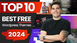 ⭐ Top 10 Best Free Wordpress Themes For 2024 Seriously⭐ [upl. by Eul]