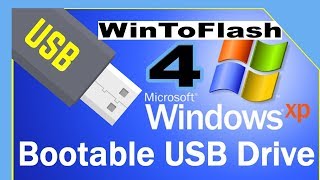 Preparar USB BOOTEABLE con Windows Xp 🧐 Opcion 4 😲 WinToFlash [upl. by Greyso626]